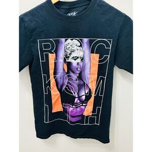 Rocksmith NYC RS Logo Graphic T-Shirt Black Streetwear Men's Size S
